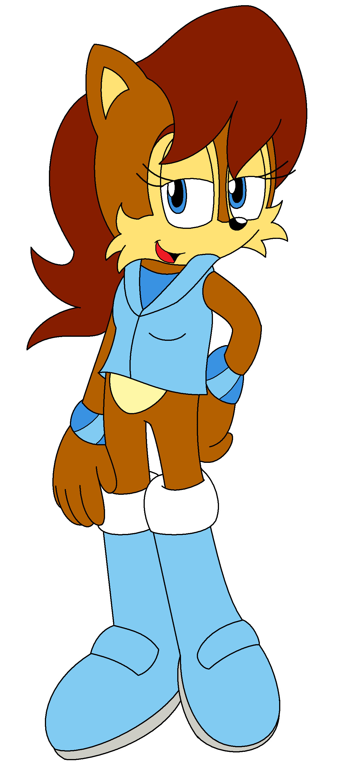 Sally Acorn -my universe- by HTFNeoHeidi on DeviantArt