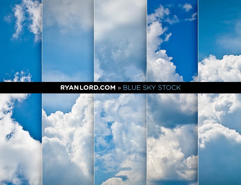 Cloud Stock Photography | Blue Sky Blues