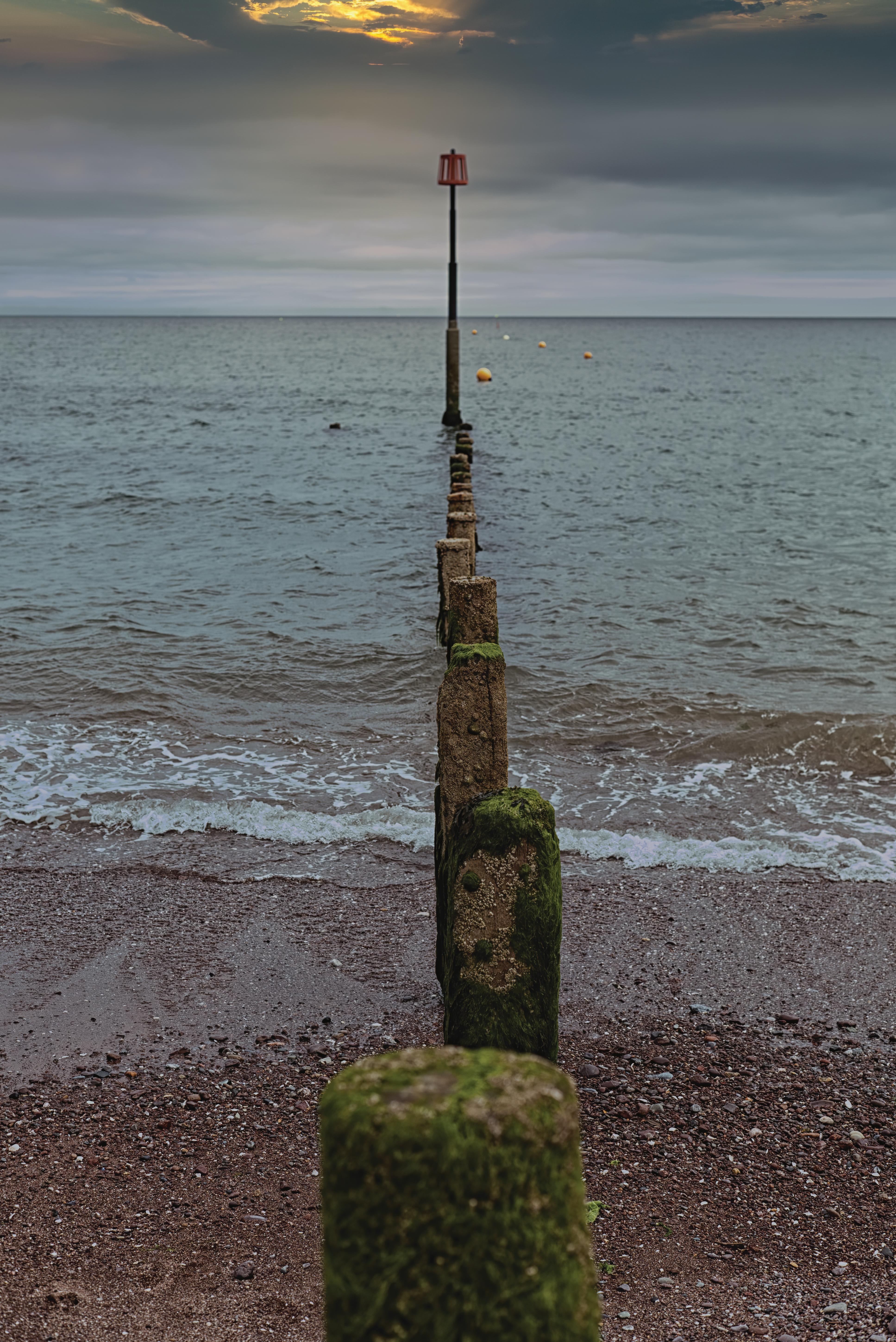 Looking out from the Beach