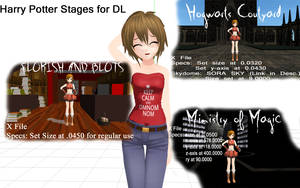 Harry Potter MMD Stages Download