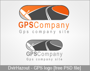 GPS company logo ,PSD