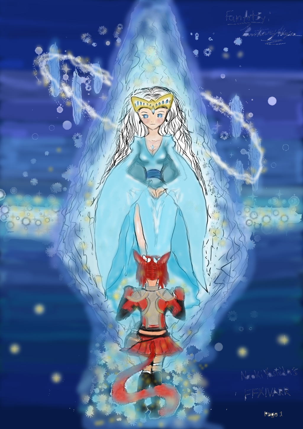 Final Fantasy Xiv A Realm Reborn Hydaelyn Fan Art By Keybladeninja1 On Deviantart Final Fantasy Xiv A Realm Reborn Hydaelyn Fan Art By Keybladeninja1 On Deviantart