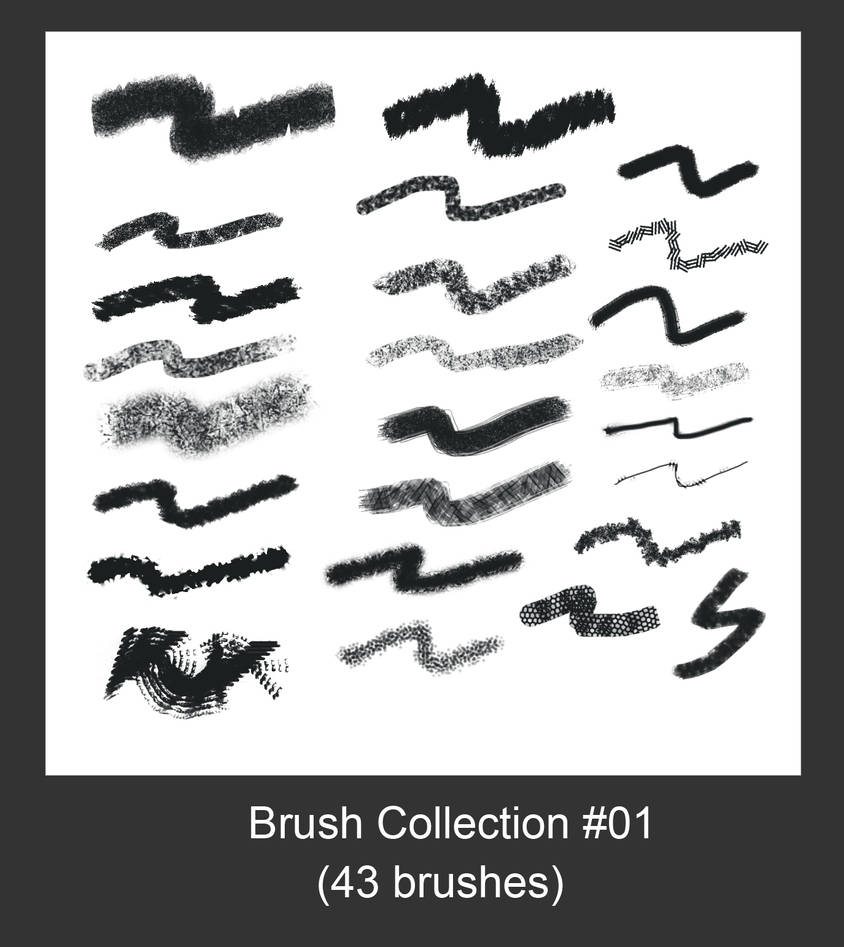 My Brush Collection by slyvanie on DeviantArt