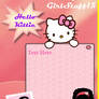 HelloKittie Notes (Skin Xwidget)