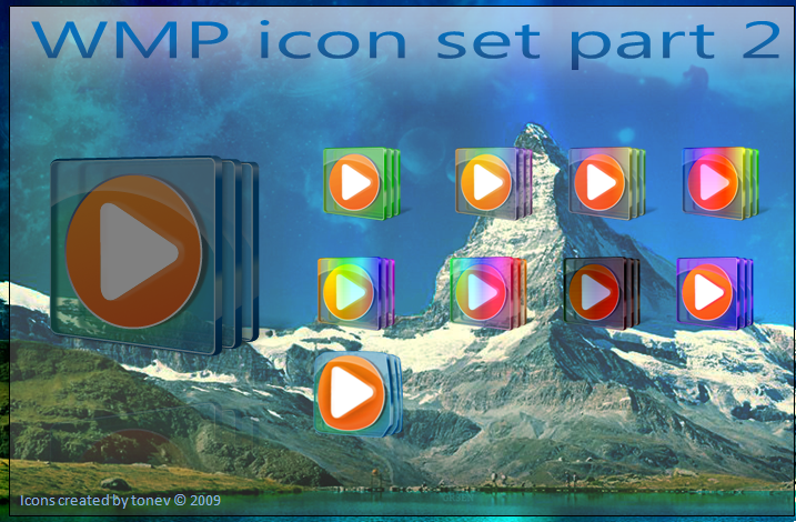 Wmp Xp Icon WMP Icon set part 2 by tonev on DeviantArt