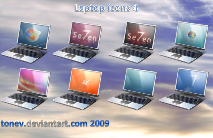 Laptop icons 4