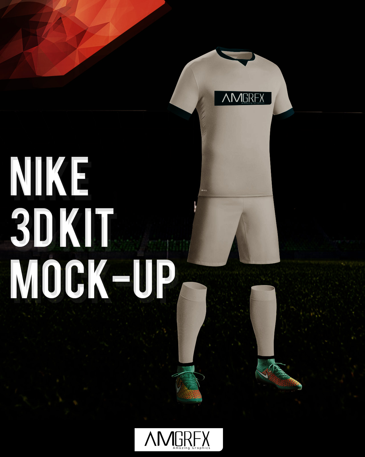 Download Amgrfx Nike 3d Kit Mockup By Tourbido On Deviantart Free Mockups