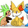 The new Pokemon trio