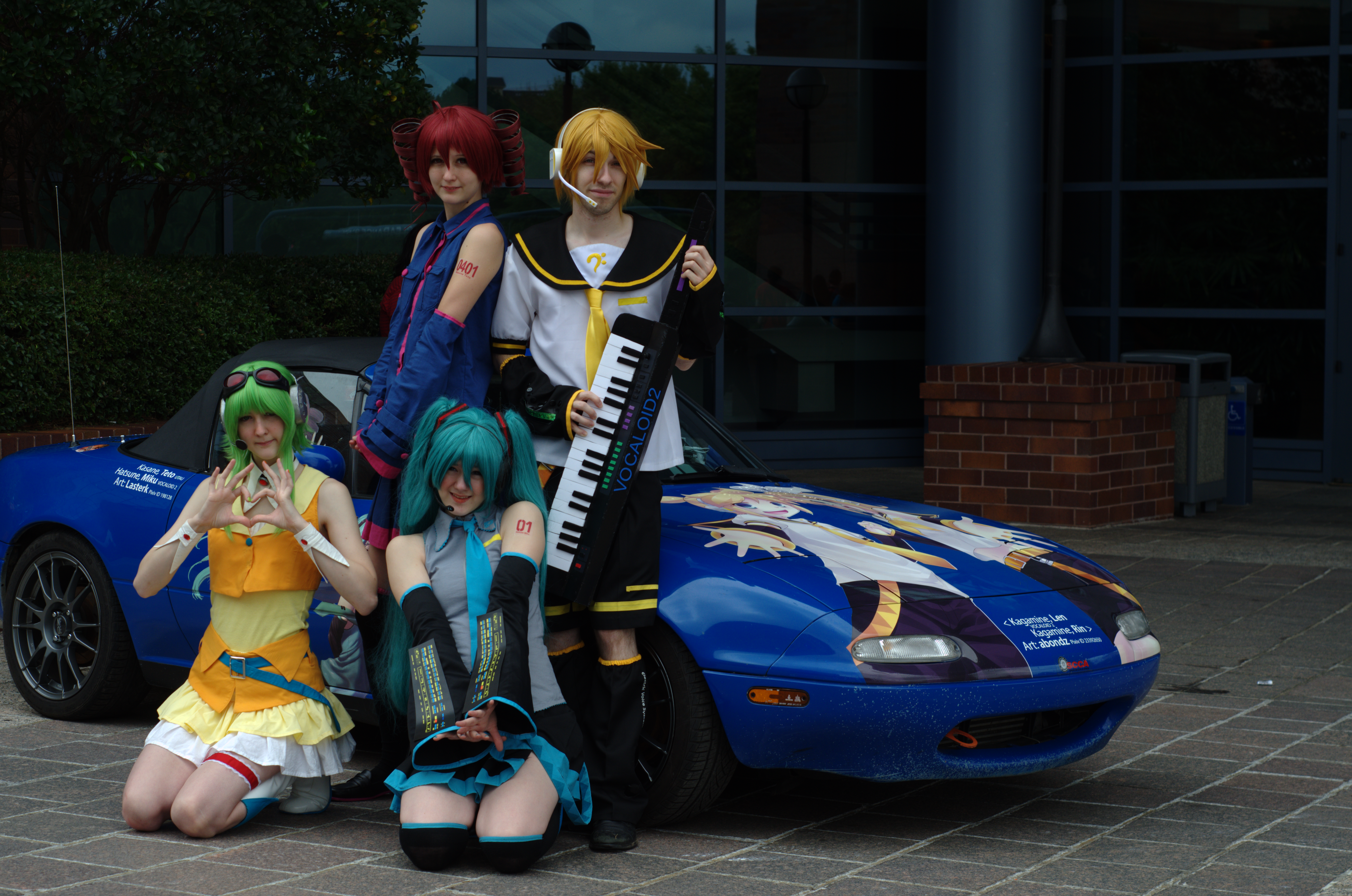 Vocaloids with Itasha