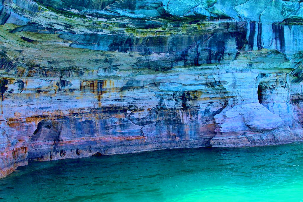 Picture Rock Rocks Pictured Rocks 6a by JJPoatree on DeviantArt