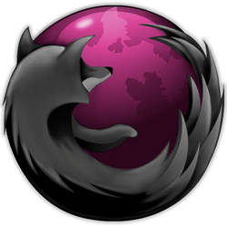 pink and black firefox