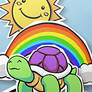rainbow turtle