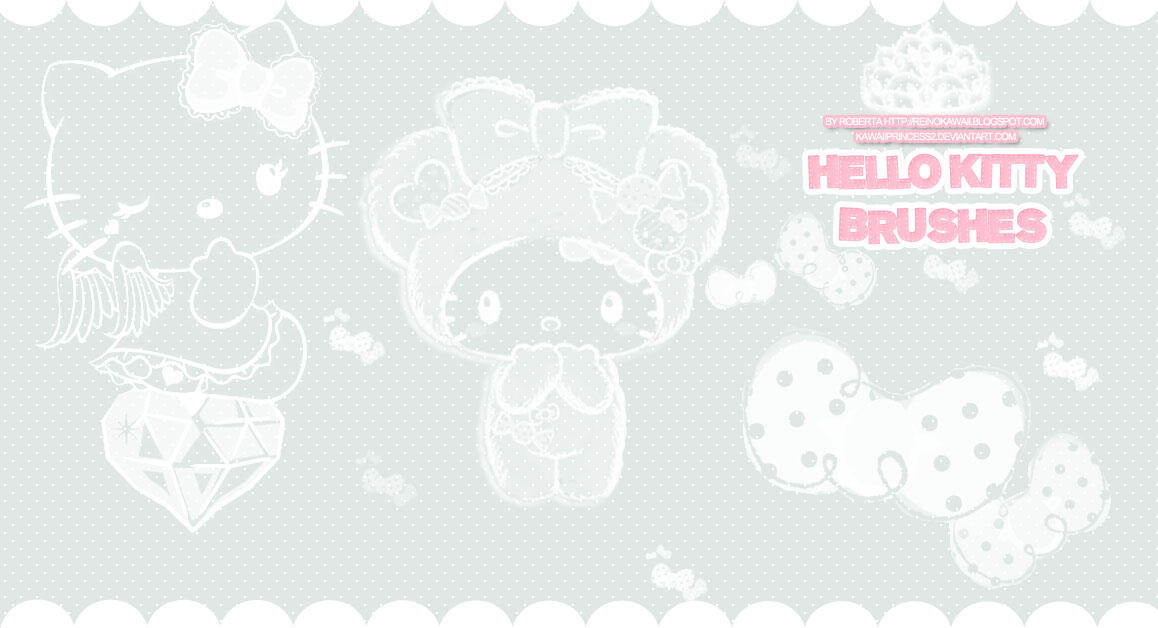 Hello Kitty Brushes by kawaiiprincess2 on DeviantArt