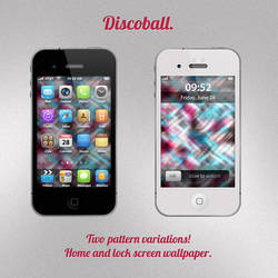 Discoball iPhone 4 wallpaper by Webelinx
