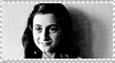 Anne Frank stamp by anypanfupucca