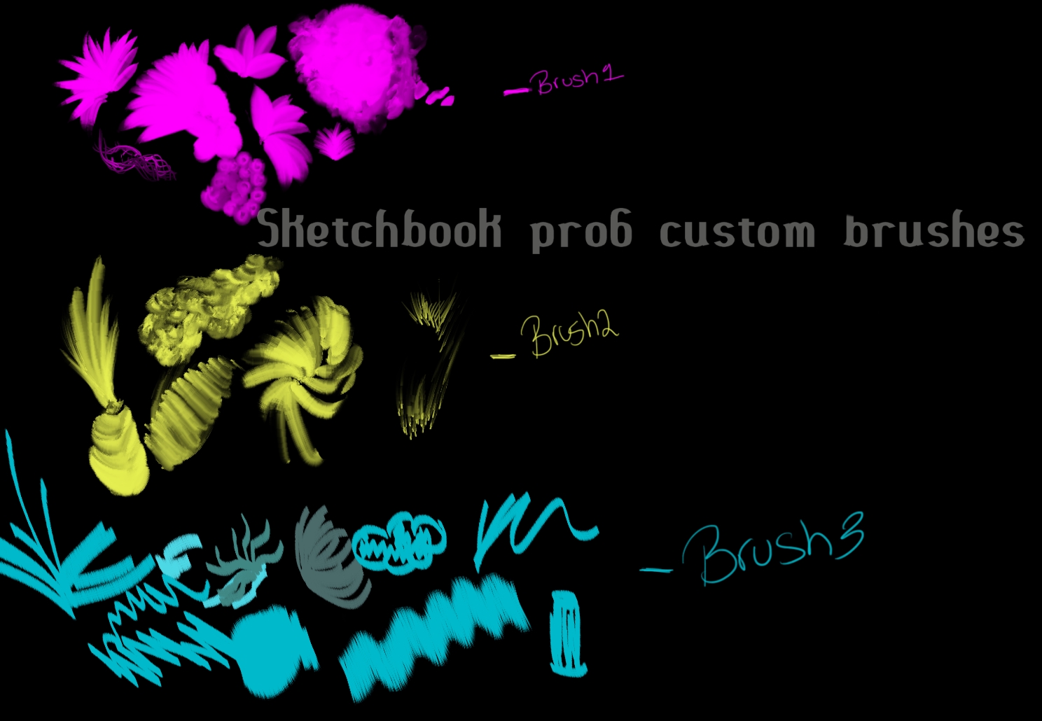 Cassie Reed's Custom Brush Mini Set2