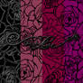 Rose Lace pattern backgrounds