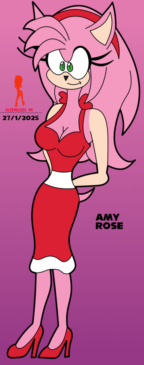 Amy Rose by Sleeveless94 on DeviantArt