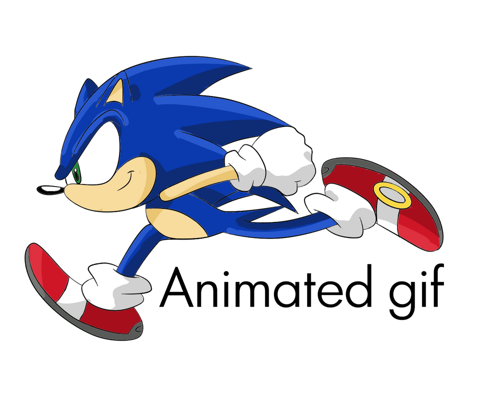 Running Sonic by Arkyz on DeviantArt