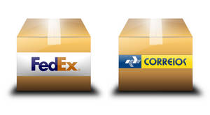 Courier Packages .PSD