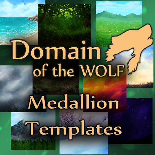 DotW Medallion Templates by KingWolfInk on DeviantArt