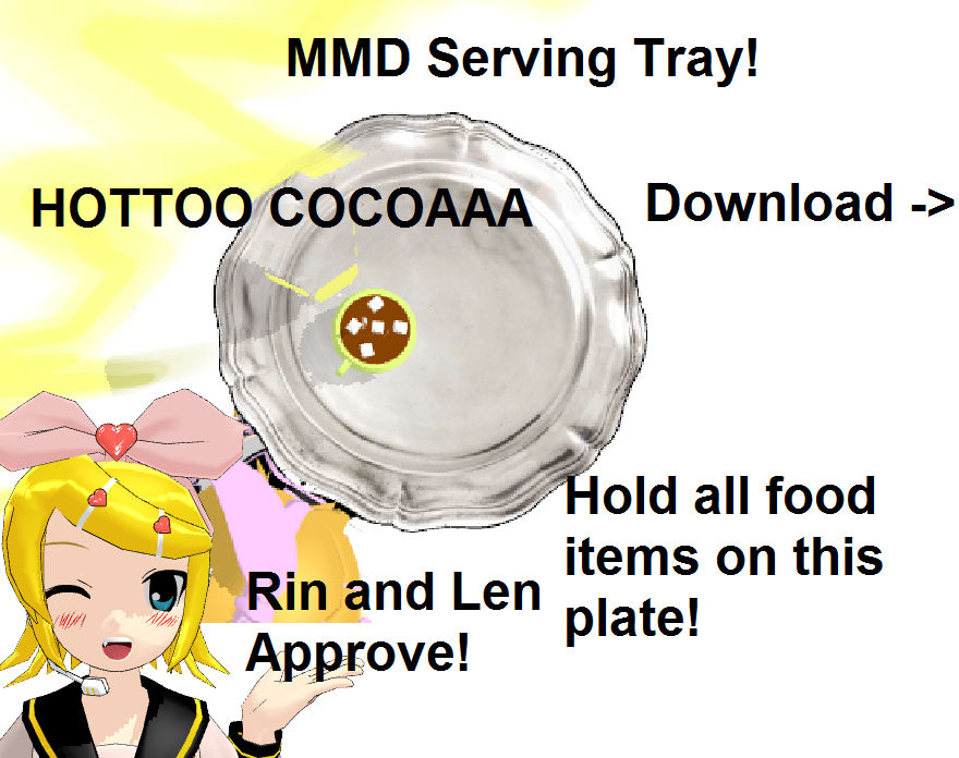 MMD Serving Tray DL