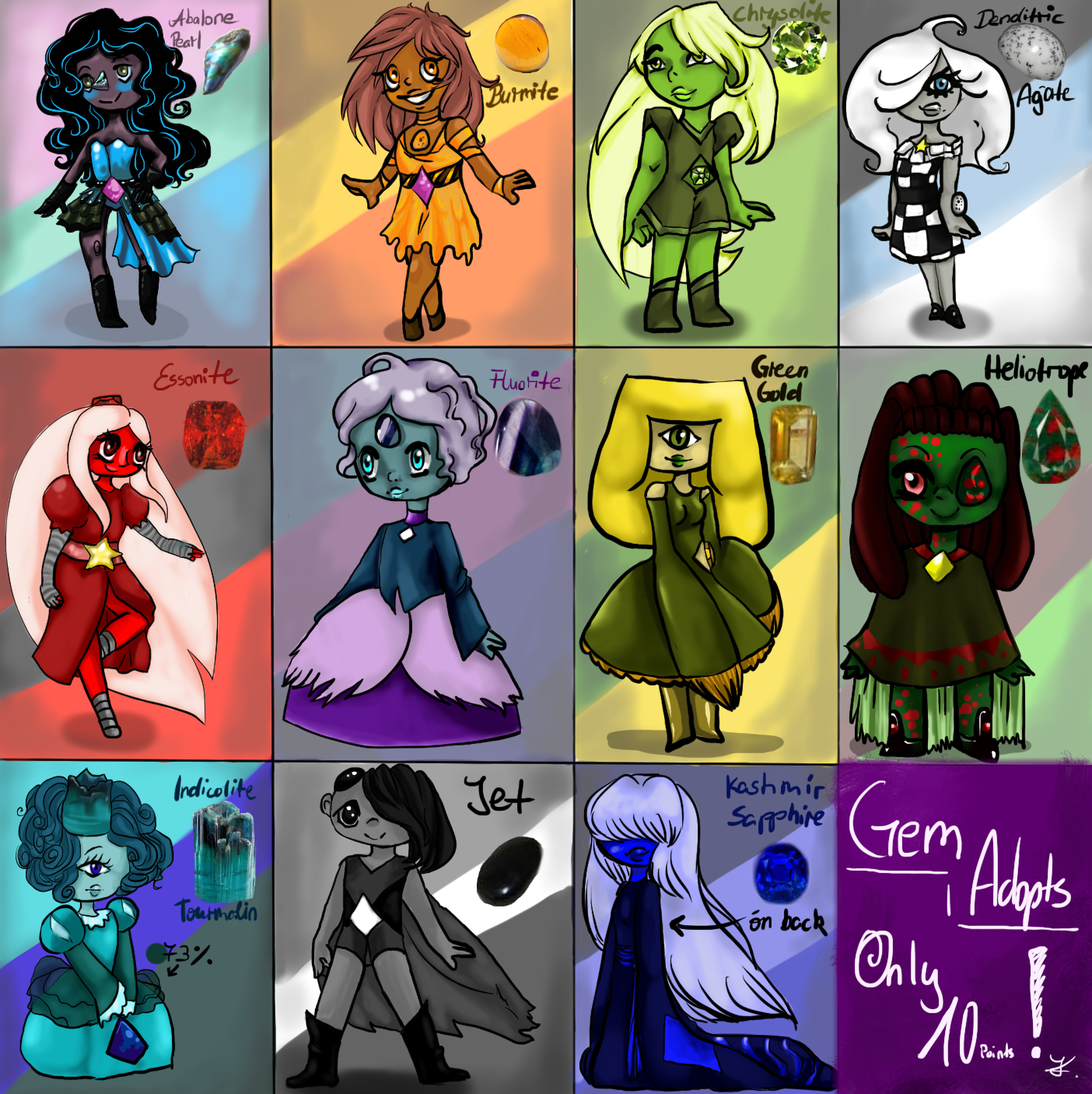 Chibi Gem Adopts CLOSED