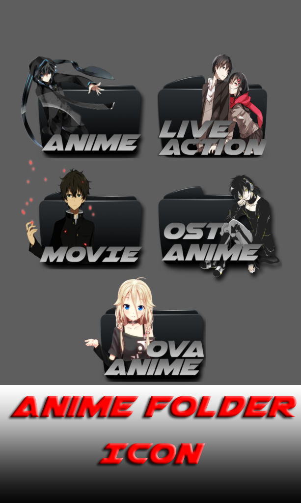 Folder Anime by HilmyAzhar on DeviantArt