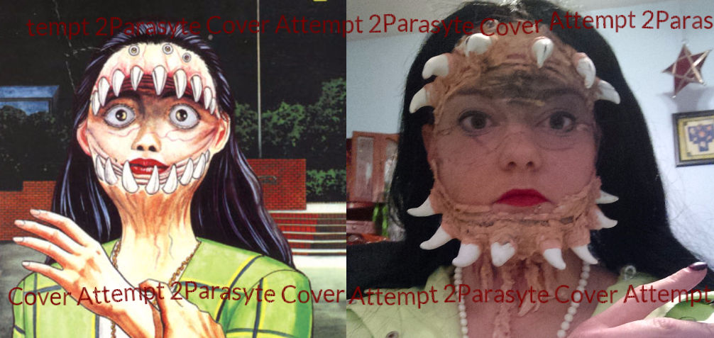 Parasyte Cover Cosplay Makeup Second Attempt By Non Void On Deviantart