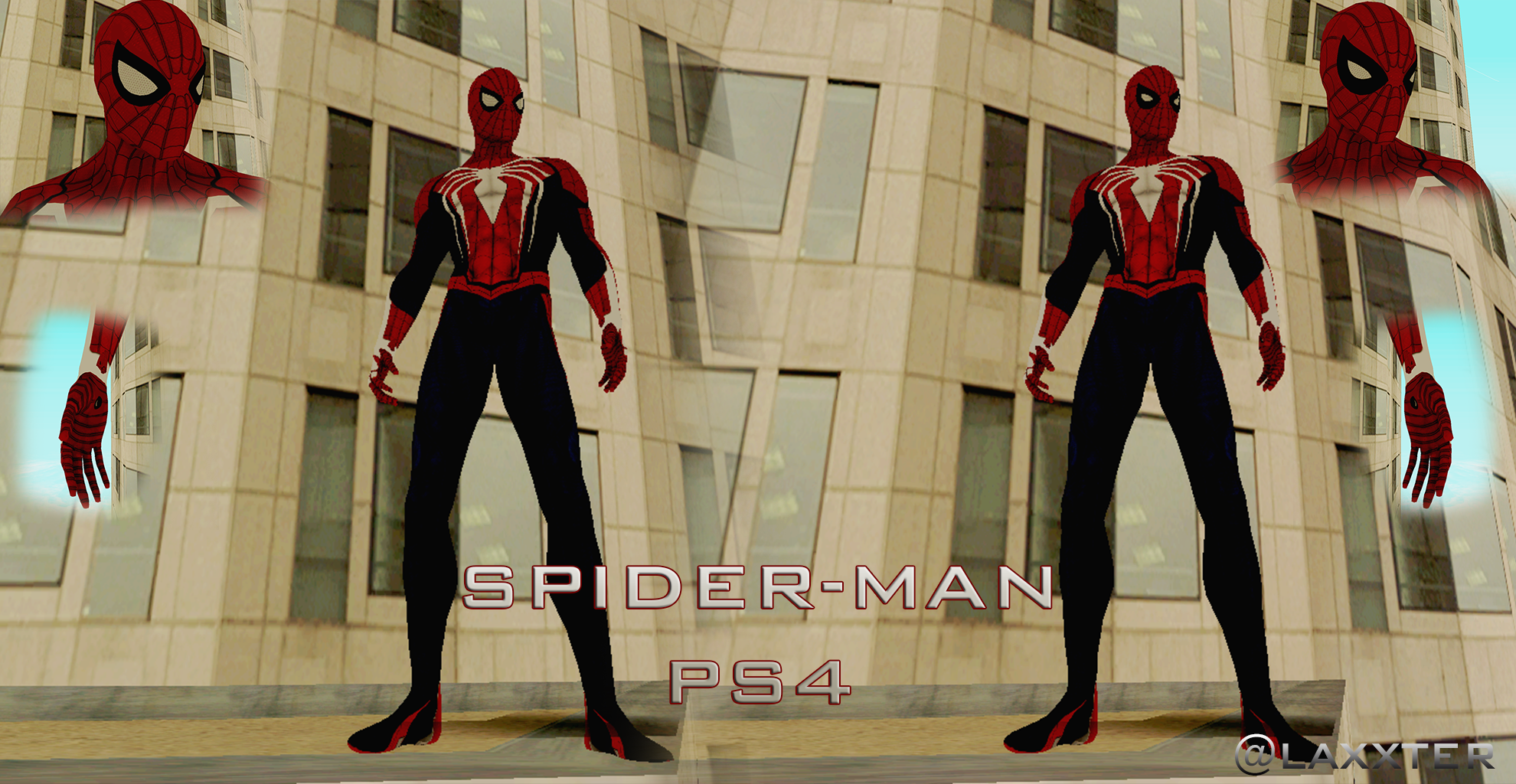 Skins Spider Man Imsomniac by LaxXter on DeviantArt