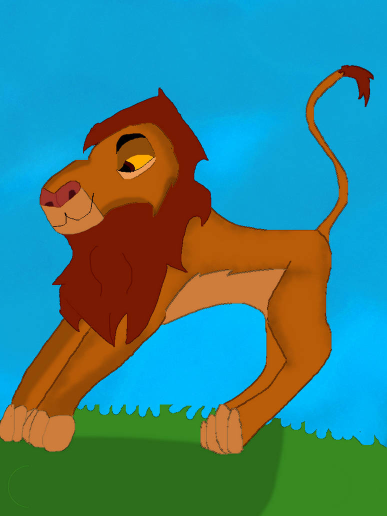 Simba Sketch COMPLETE by SadieMutt on DeviantArt
