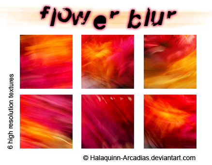 Flower Blur Textures