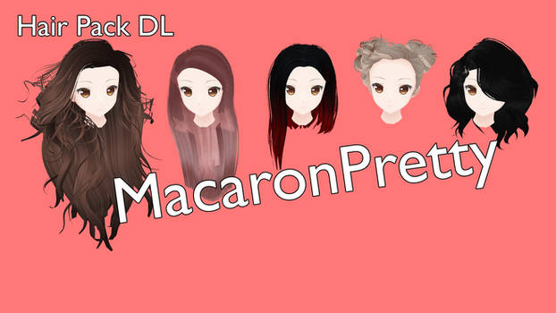 [MMD] Hair Pack DL