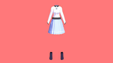 Lacy Blouse and Suspender Skirt ACNL QR by Pumpk1ng on DeviantArt