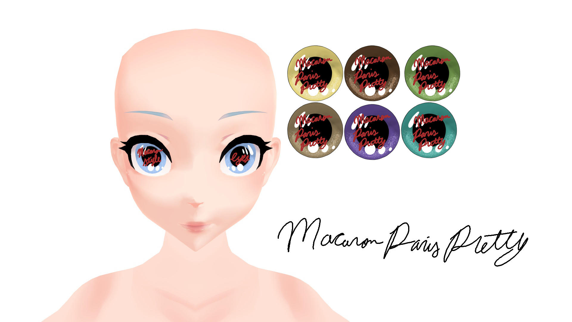 [MMD] Dem Eyes (+FREE DL now) by MacaronParisPretty on DeviantArt