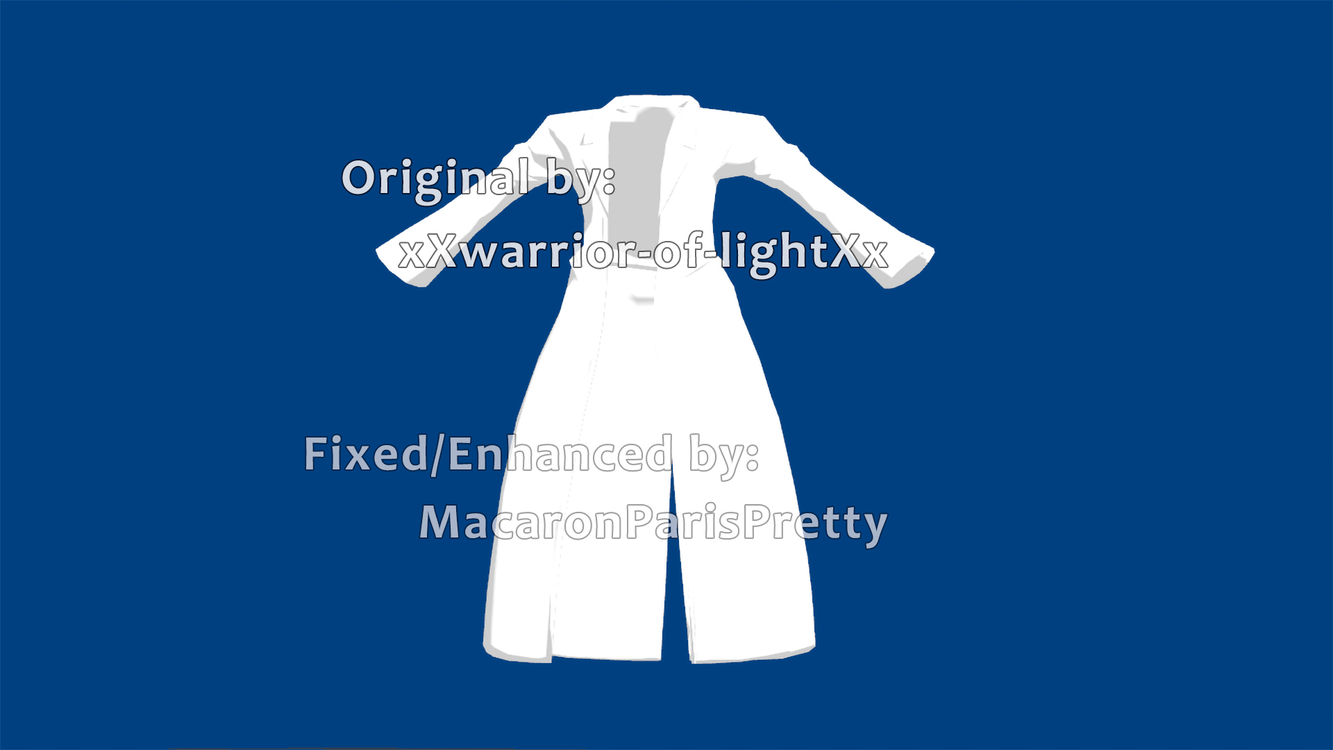 xXwarrior-of-lightXx's Lab Coat FIXED [2023] by MacaronParisPretty on ...