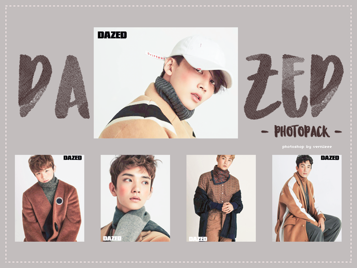 PACK #02 'DAZED magazine'(vocal) photo pack*5