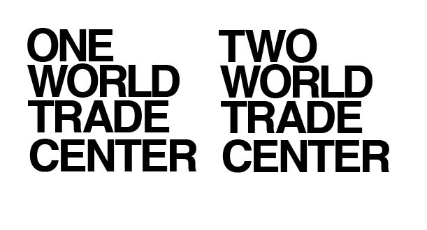 World Trade Center Building Logo's.