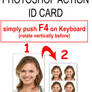 Id Card Photoshop Action
