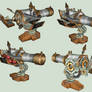 WoW Goblin Cannon Cut Out Pack