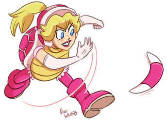 Boomerang Suit Peach