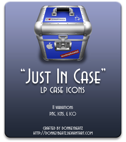 Just In Case - LP case icons