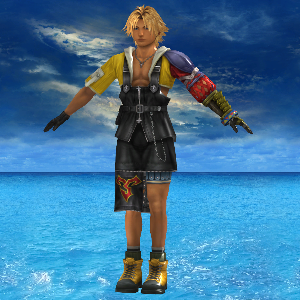 Final Fantasy X Tidus Hd Face Restore By Keltic Zero On Deviantart