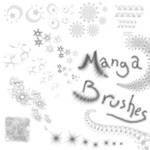 Manga Brushes by Lithe-Fider