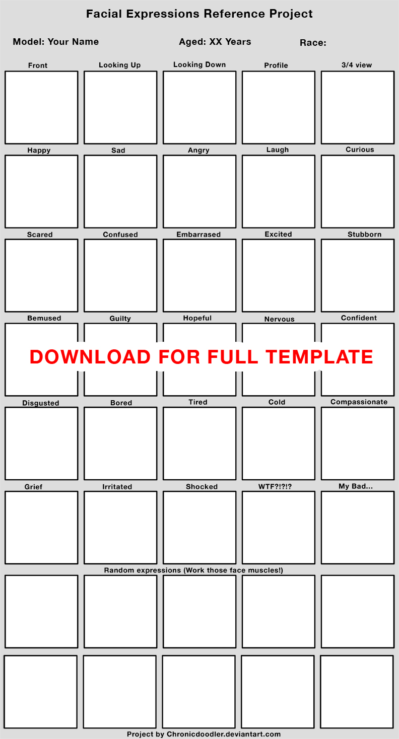 Expressions Project Template by chronicdoodler on DeviantArt Expressions Project Template by chronicdoodler on DeviantArt