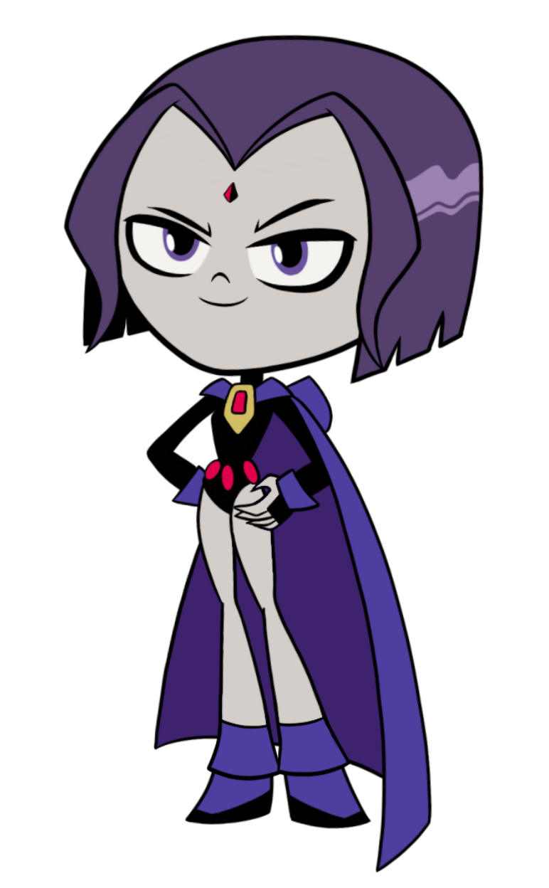 Raven from titans go