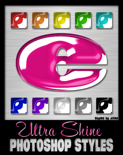 Photoshop Styles - Ultra Shine