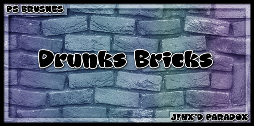 Drunk's Bricks -- PS Brushes