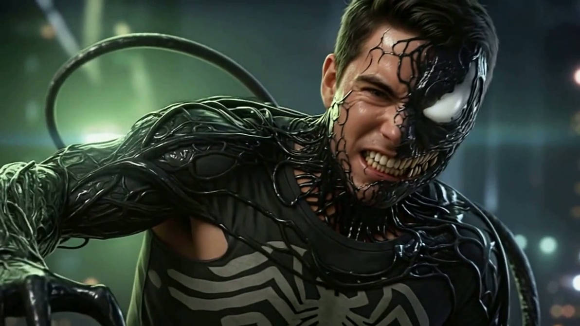 In the middle of becoming venom. by nlaumeyer on DeviantArt