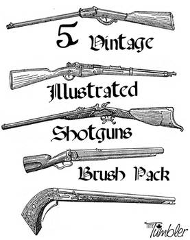 Vintage Shotguns Brushpack